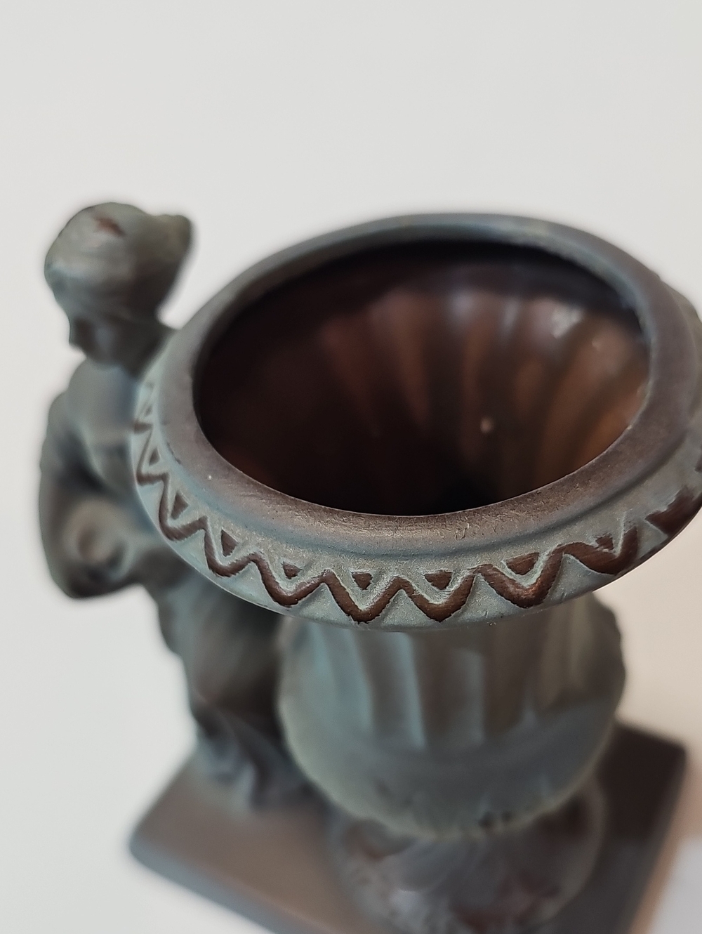 Vintage Inarco Neoclassical Grecian Lady Woman with Urn Planter - Picture 11 of 16